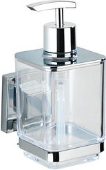 Thumbnail - WENKO Seifenspender Quadro 22683100 silber Edelstahl/Kunststoff 330,0 ml, 1 St.