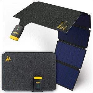 Thumbnail - Aqiila® Sunbird P56 Solarladegerät schwarz, 56 W