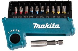 makita Bit-Set E-03567, 11-teilig