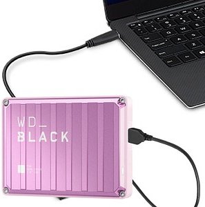 Western Digital WD_BLACK P10 Game Drive 4 TB externe HDD-Festplatte pink