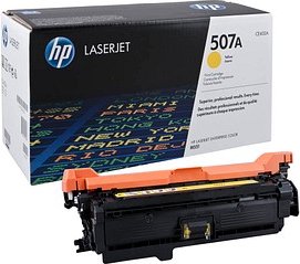 HP 507A (CE402A) gelb Tonerkartusche