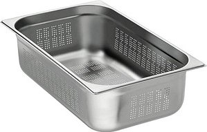 Thumbnail - Bartscher GN-Behälter Top Line perforiert, 1/1 silber 21,0 l, 1 St.