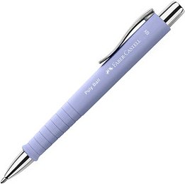 FABER-CASTELL Kugelschreiber POLY BALL Colous XB iris, Schreibfarbe: blau, 1 St.