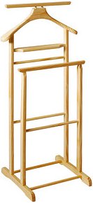 Thumbnail - HAKU Möbel Herrendiener 30369 braun Holz 47,0 x 102,0 cm