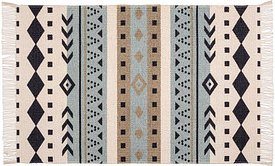 Thumbnail - WENKO Badematte Bere beige, schwarz, blau, braun 50,0 x 80,0 cm