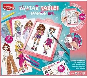 Thumbnail - Maped® Creativ Zeichenprojektor AVATAR TABLET FASHION BFF rosa