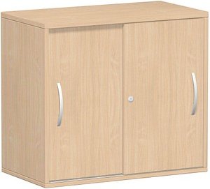 geramöbel Schiebetürenschrank Flex, S-381501-BB buche 1 Fachboden 80,0 x 42,5 x 72,0 cm