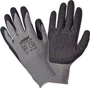 Thumbnail - Ulith unisex Arbeitshandschuhe grau Größe 8, 1 Paar