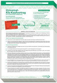 RNK-Verlag 586/10 Kfz-Kaufverträge, 10 St.