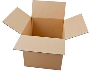 Nestler Wellpapp-Faltkartons 1-wellig braun 31,0 x 31,0 x 31,7 cm Außenmaß, 20 St.