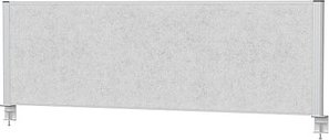 MAUL Akustik-Tischtrennwand MAULconnecto 9752695, hellgrau 160,0 x 51,5 cm, 1 St.