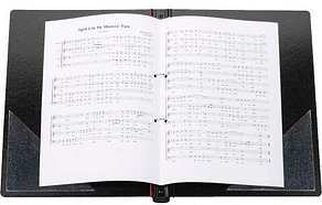 FALKEN Notenmappe Gloria schwarz, 1 St.