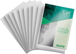 Thumbnail - AKTION: LEITZ Sichthüllen Aktenhülle 4053 DIN A4 transparent genarbt 0,20 mm, 10 St. mit Prämie nach Registrierung