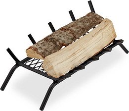 Thumbnail - relaxdays Kaminrost schwarz