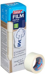 Thumbnail - tesa PAPER Klebefilm transparent 19,0 mm x 10,0 m 8 St.