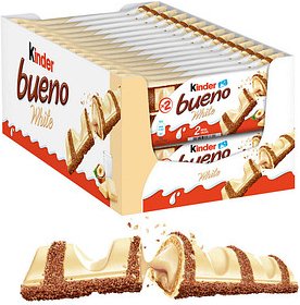 kinder bueno white Schokoriegel 30x 2 Riegel