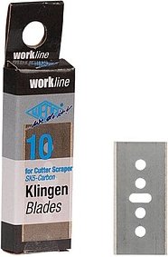 WEDO Cuttermesser-Klingen Scraper silber, 10 St.