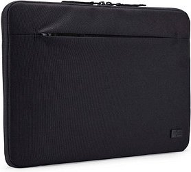 case LOGIC® Laptophülle Invigo Polyester schwarz bis 33,0 cm (13 Zoll)