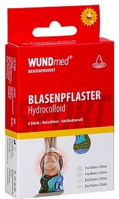 WUNDmed® Blasenpflaster Sport 02-126 transparent, 6 St.