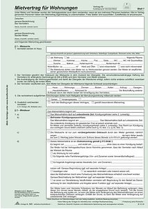 Thumbnail - RNK-Verlag 523 Mietverträge für Wohnungen, 25 St.