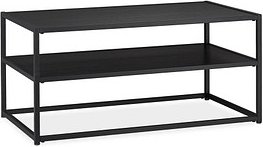 Thumbnail - relaxdays Couchtisch rechteckig MDF-Platte schwarz 90,0 x 50,0 x 42,0 cm, 1 St.