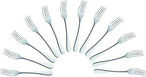 solex® Gabeln Julia silber, 12 St.