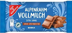 GUT&GÜNSTIG Extra sahnig Schokolade 100,0 g