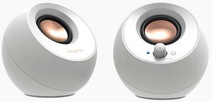 CREATIVE PEBBLE V3 Lautsprecher weiß