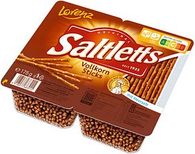 Saltletts Vollkorn Salzstangen 175,0 g, 2 St.