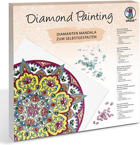 URSUS® Diamond Painting Mandala mehrfarbig
