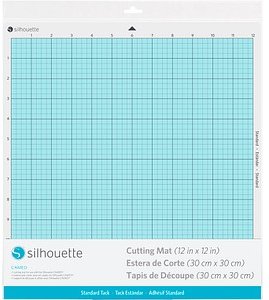 Silhouette CUT-MAT-12-3T Schneidematte für Schneideplotter normal klebend 305 x 305 mm (12 x 12 Zoll) , 1 St.