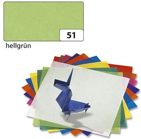 folia Transparentpapier grün 42 g/qm 25 Bogen