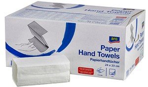 METRO PROFESSIONAL Papierhandtücher 4384 Zick-Zack-Falzung 1-lagig 20x 250 Tücher