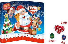 Thumbnail - kinder Mix Tisch-Adventskalender Schokolade 24 St./113,0 g