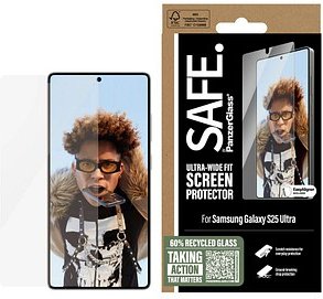 SAFE. by PanzerGlass™ ULTRA-WIDE FIT Display-Schutzglas für Samsung Galaxy S25 Ultra