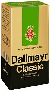Dallmayr Classic Kaffee, gemahlen, Arabica- und Robustabohnen kräftig, 500,0 g