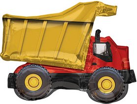 amscan® Folienballon Kipplaster mehrfarbig, 1 St.