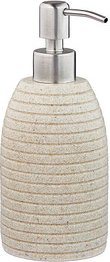 Thumbnail - relaxdays Seifenspender 10031053_778 beige Polyresin 300,0 ml, 1 St.