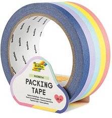 folia RAINBOW Deko-Klebeband bunt 4,8 cm x 25,0 m 1 Rollen
