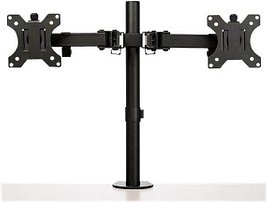 StarTech.com Monitor-Halterung ARMDUAL2 ARMDUAL2 schwarz für 2 Monitore, Tischklemme