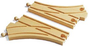 BRIO® Bogenweichen 33346 Spielzeugeisenbahnen-Zubehör