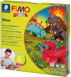 Thumbnail - STAEDTLER Modelliermasse FIMO® kids Dino mehrfarbig