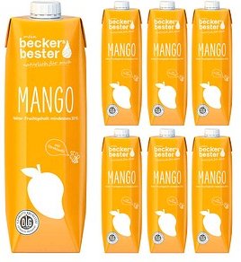 beckers bester MANGO Fruchtnektar 6x 1,0 l