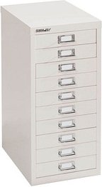 BISLEY MultiDrawer™ L2910 Schubladenschrank verkehrsweiß 10 Schubladen 27,8 x 38,0 x 59,0 cm, 1 St.