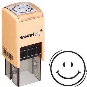 trodat edy®Fix Motivstempel Smiley 2,0 x 2,0 cm, 1 St.