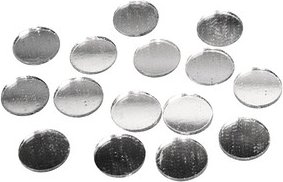 Rayher Mosaiksteine Spiegel Spiegelmosaik selbstklebend nicht zum Verfugen Ø 1,5 cm, 1 Pack