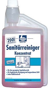 DR.BECHER Sanitärreiniger Konzentrat Badreiniger 1 l