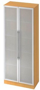 HAMMERBACHER 7100G RE Vitrine buche 4 Fachböden