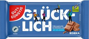 GUT&GÜNSTIG GLÜCKLICH Schokolade 100,0 g