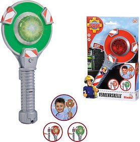 Simba Feuerwehrmann Sam Verkehrskelle 109252440 Zubehör für Spielzeugautos